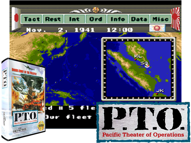 P.T.O. Pacific Theater of Operations (U) [!]